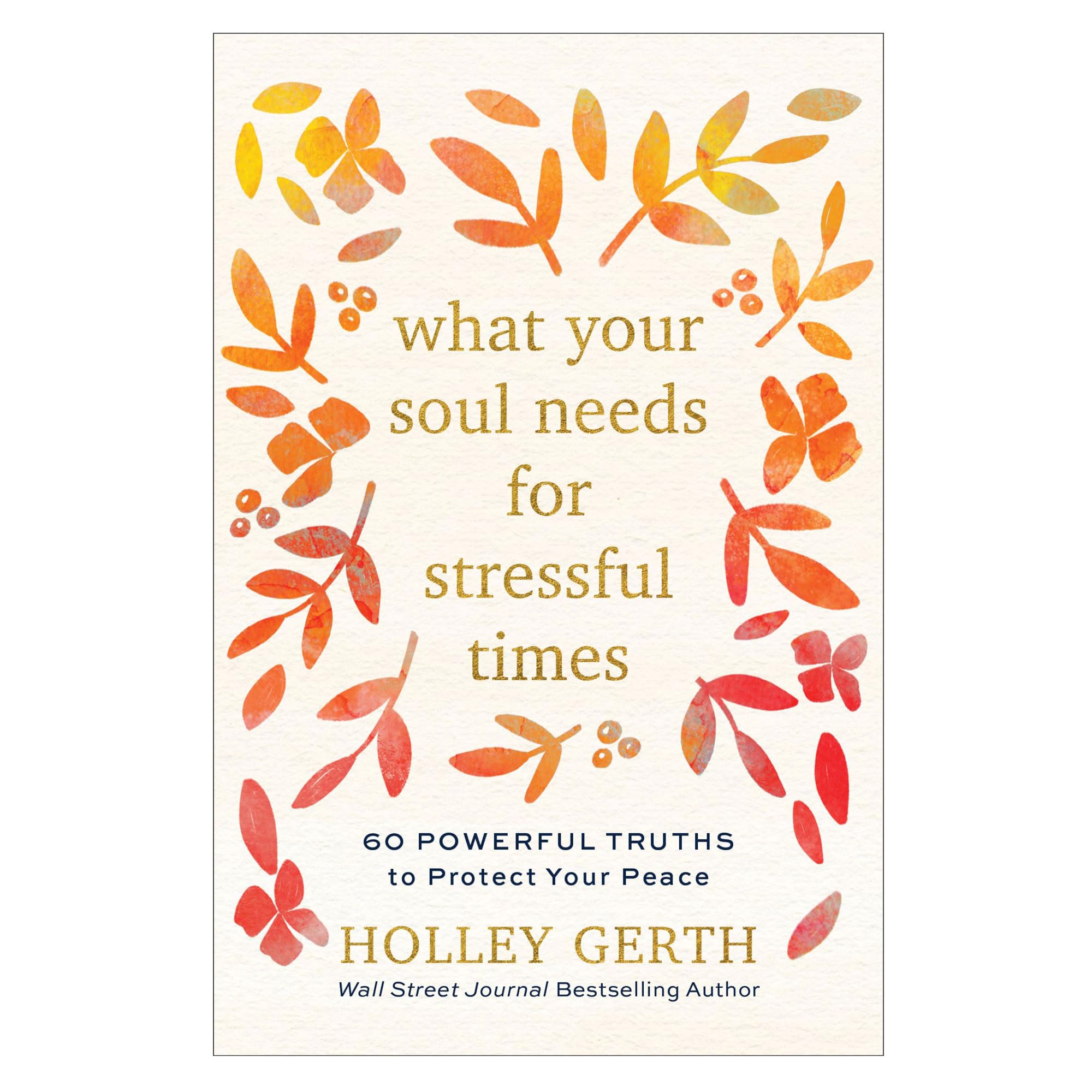 What Your Soul Needs for Stressful Times  60 Powerful  by Holley Gerth HARDBACK
