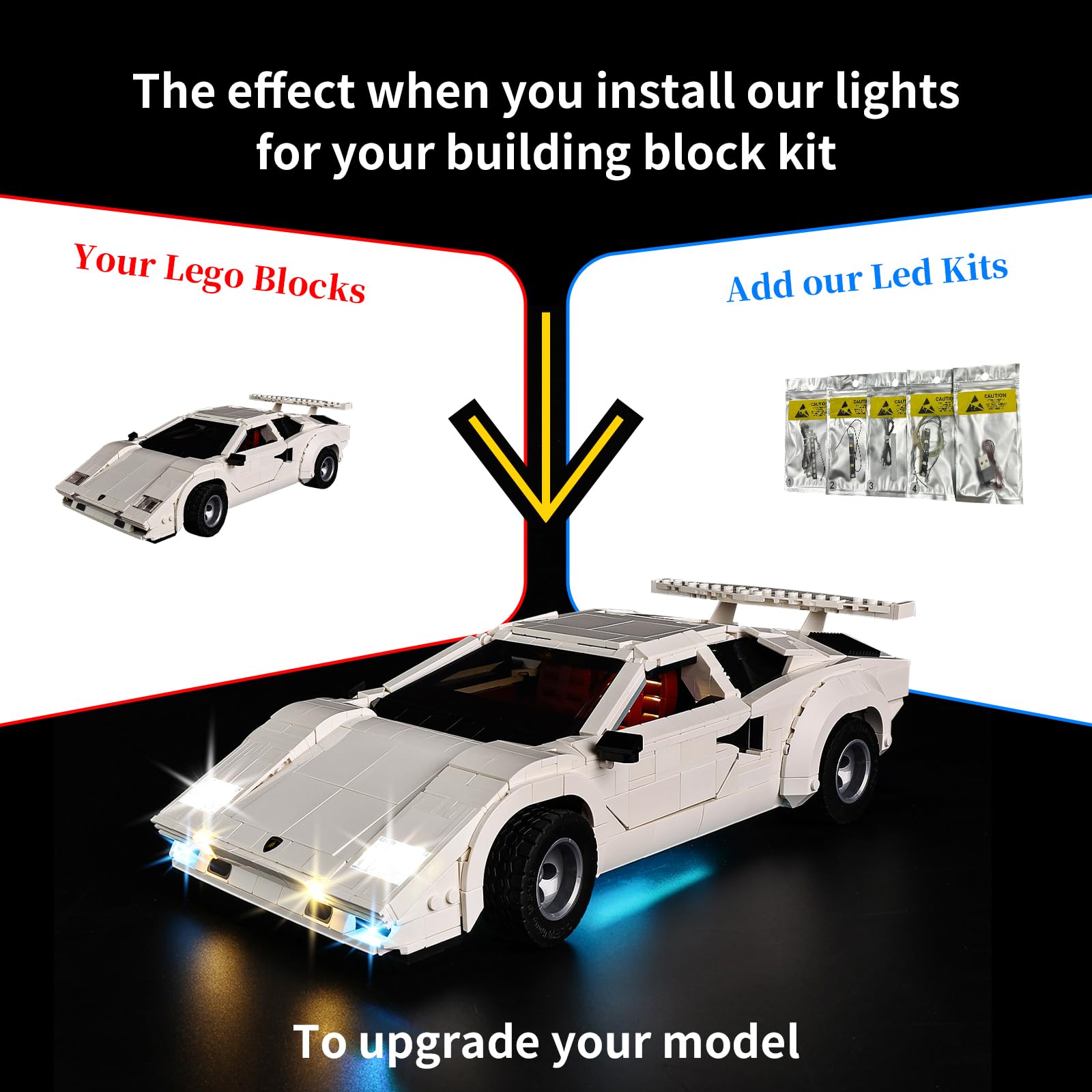 Kyglaring LED Lighting Kit for Lego 10337 - Image 3
