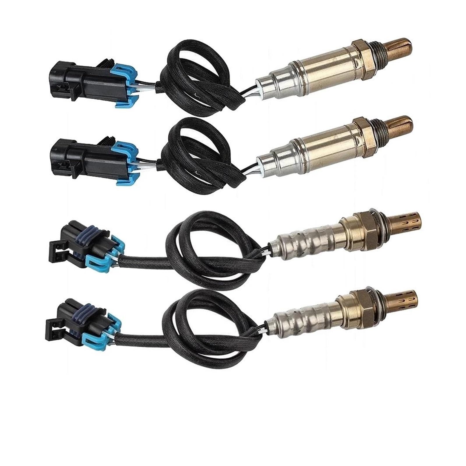 4 Pièces pour Chevrolet pour Avalanche pour Silverado pour Banlieue pour Tahoe 2006 2007 Capteur D'oxygène O2 19209815 12589321 234-4112 234-4337 Sonde Capteur D'oxygène