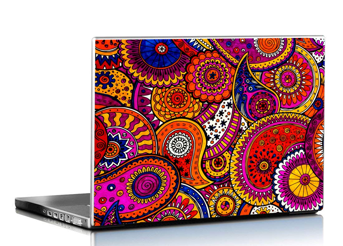 PIXELARTZ Laptop Skin - Hippie Art - HD Quality - 15.6 Inches - Multi Colour (B085S5RCYJ) Amazon Price History, Amazon Price Tracker