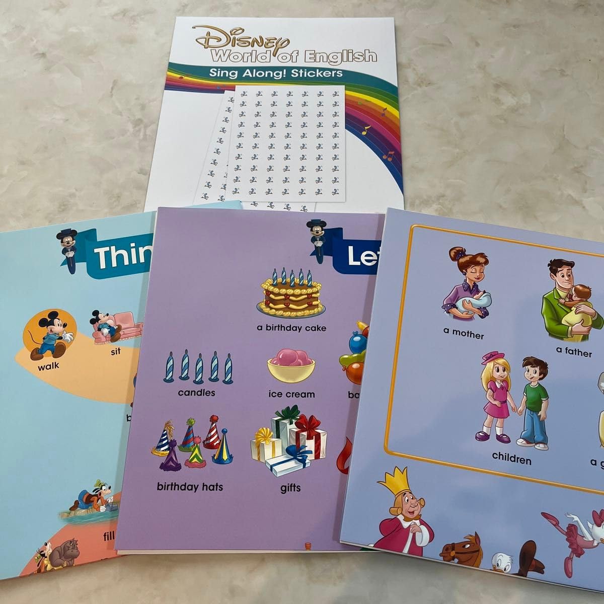 Disney - リニューアル　最新版 新品未開封 シングアロングポスター ライトライトペン対応 新品未開封 シングアロング ポスター ライトライトペン対応