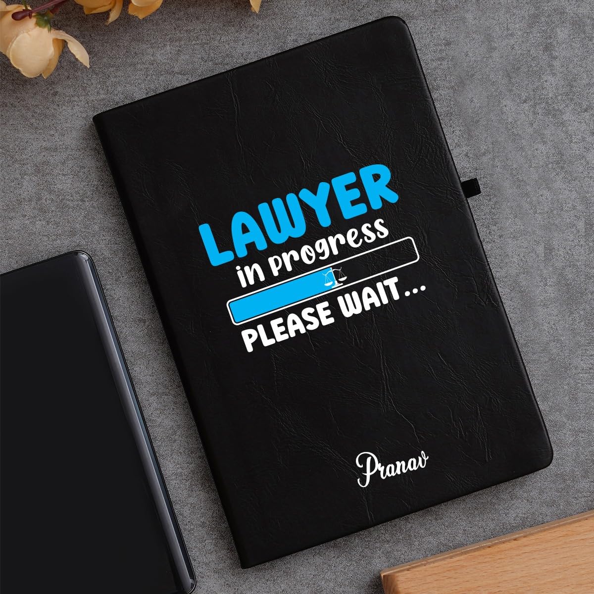 Homafy A Custom Diary for Advocates and Lawyers | Notebook For Law students | Future Lawyer Gifts | Law Exam Notebook