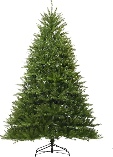7.5FT Unlit Christmas Tree Green, Dunhill Fir Artificial Tree with