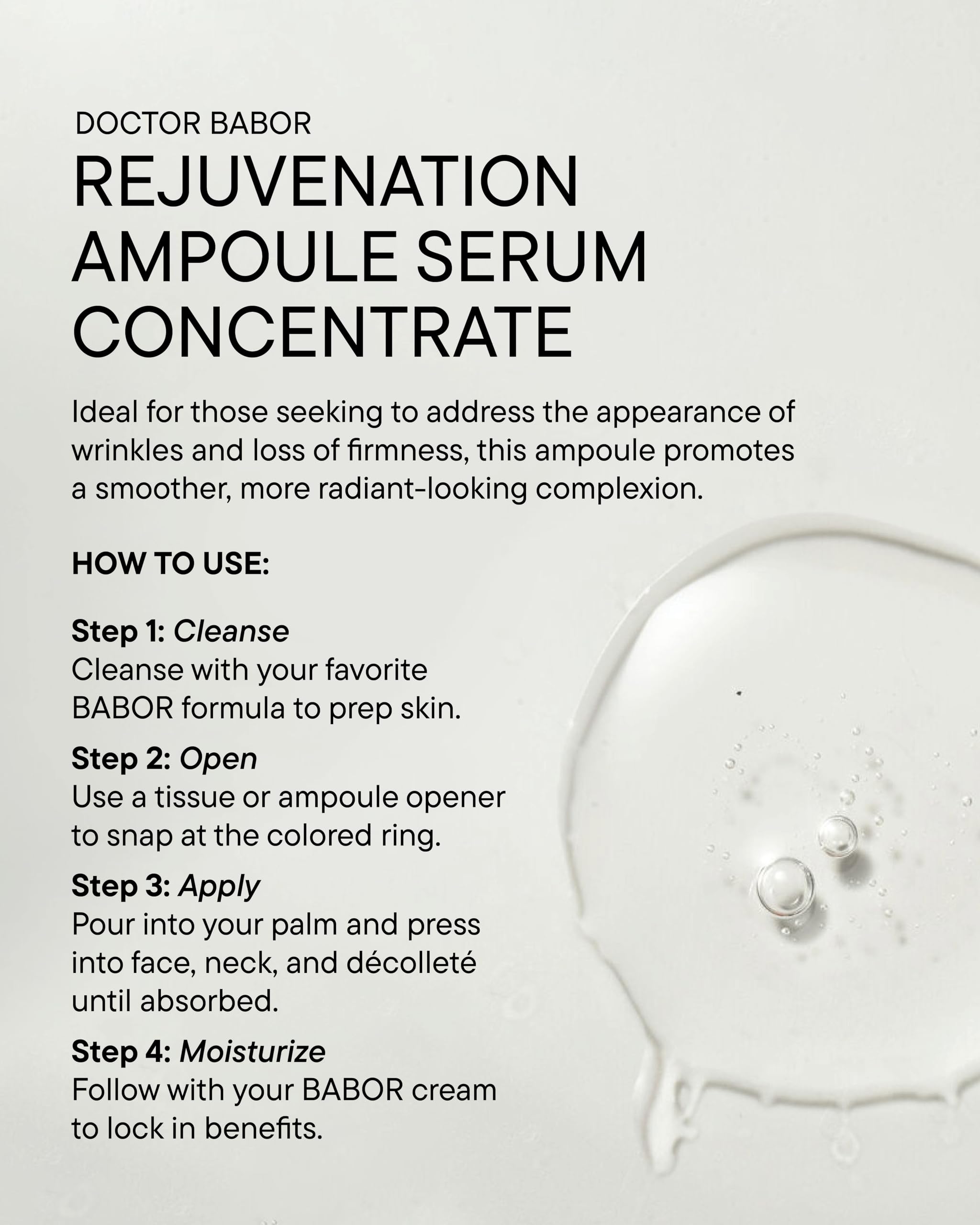 REJUVENATION​ AMPOULE SERUM CONCENTRATE​