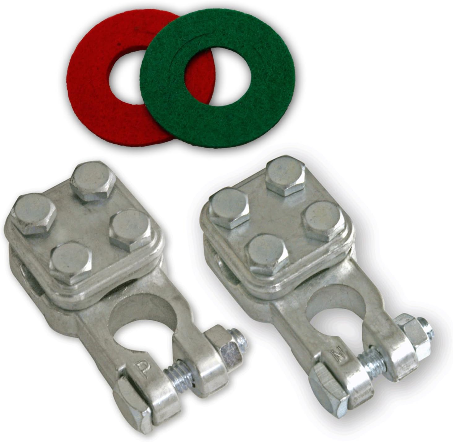 NOCO TZKIT6 LeadFree 3Way Zinc Battery Terminal Kit, Automotive