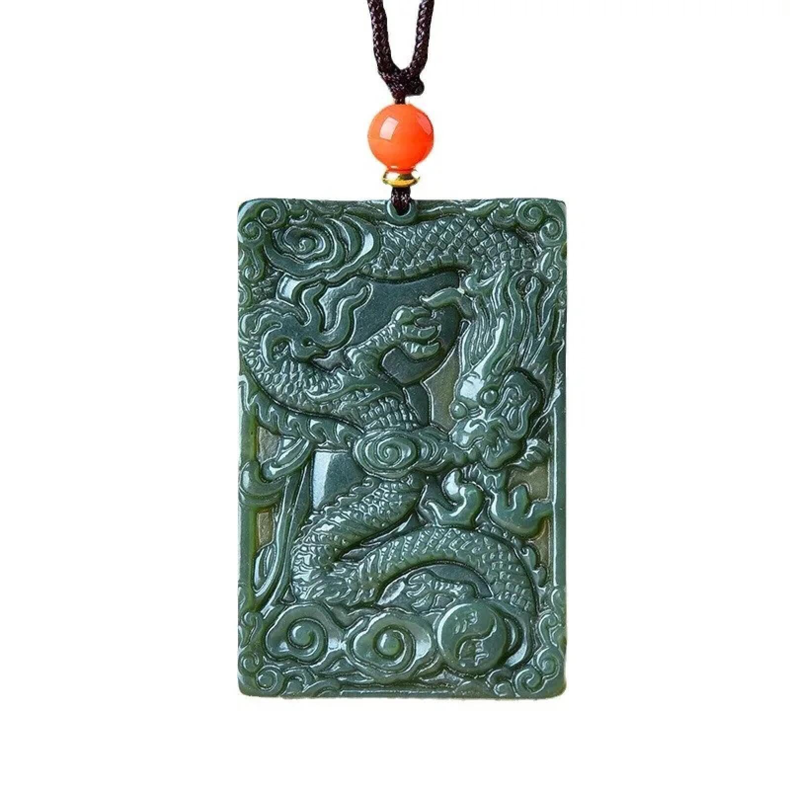 Exquisito collar con colgante de Buda de jade turquesa, estructura de grano fino, procesamiento hecho a mano para regalos de recuerdo de boda y viajes