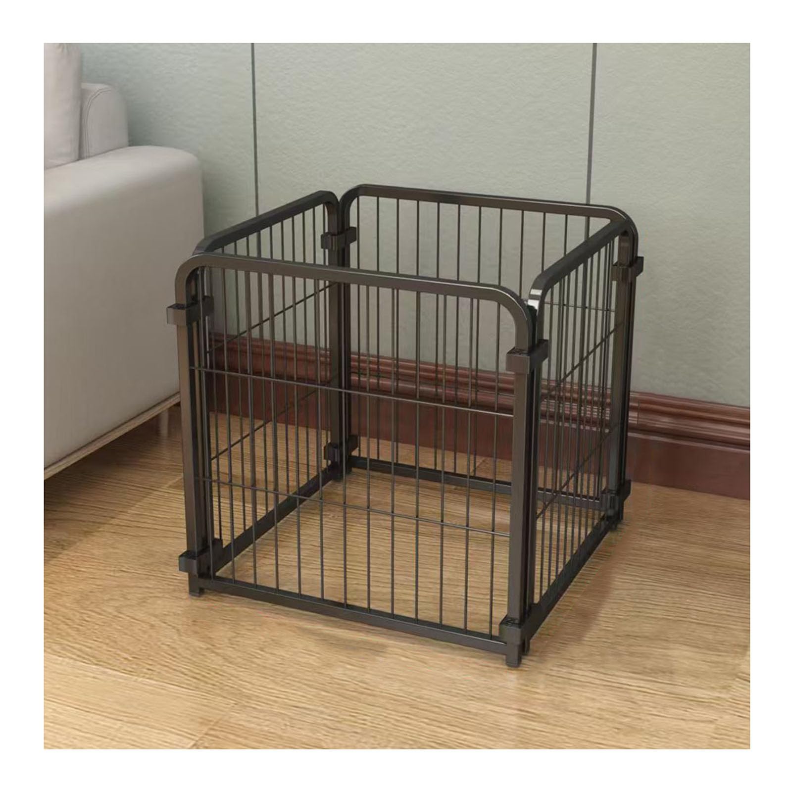 Amazon.co.jp: Zxyler 暖炉ガード フェンス 50×50×50cm 自立式 自由