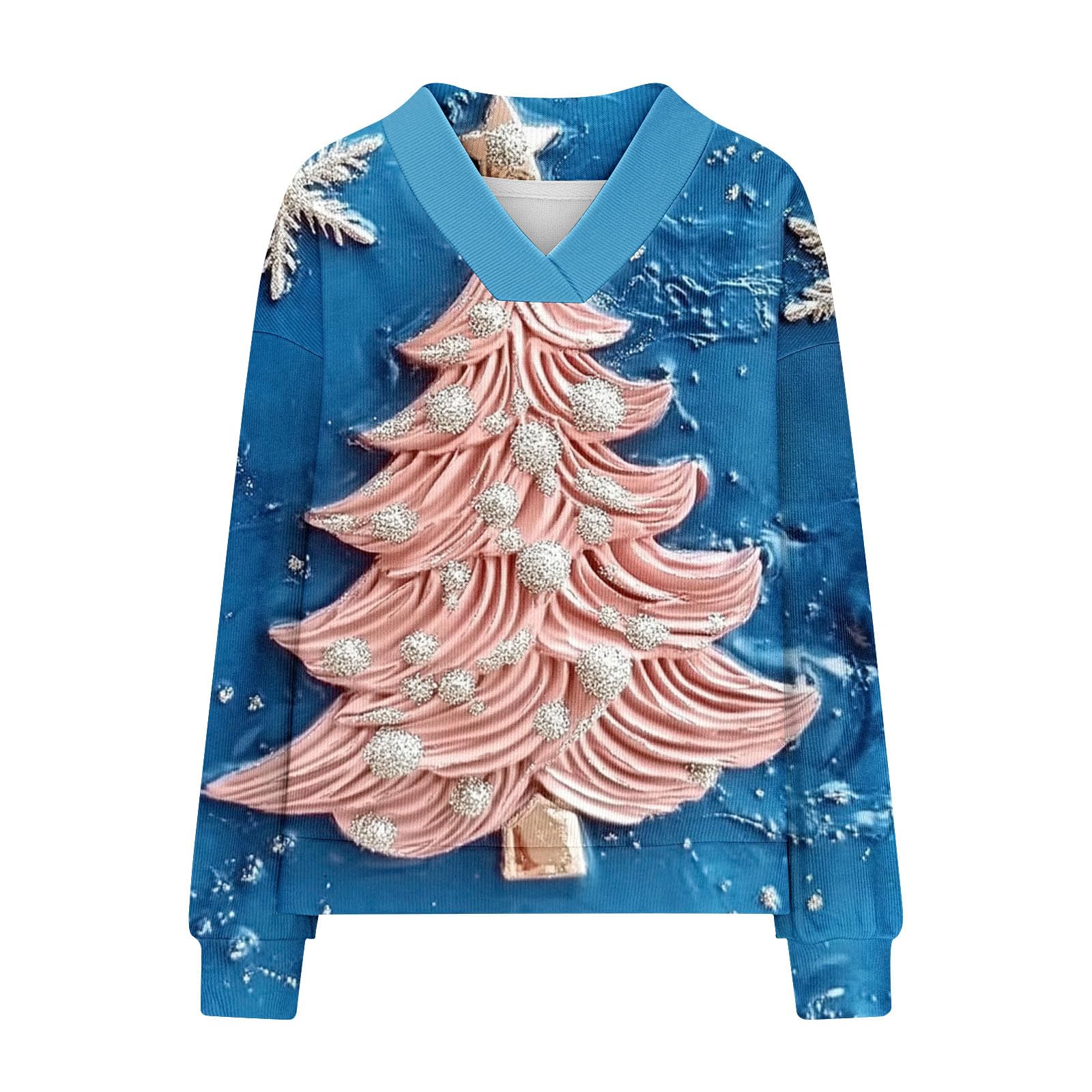 Nsicbmno Christmas Sweatshirt For Women Ugly Christmas Jumpers