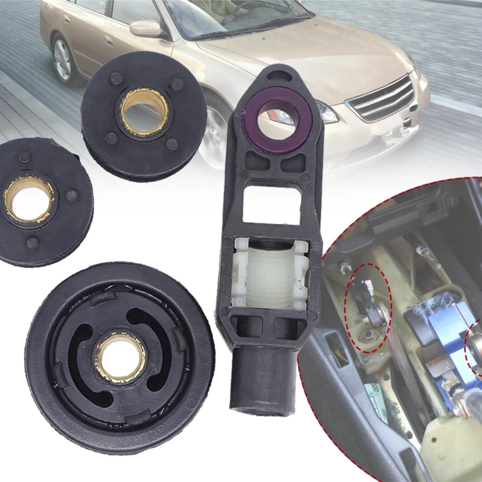 Bague de sélecteur pour Almera N16 Bluebird Sylphy Pulsar 2000-2006