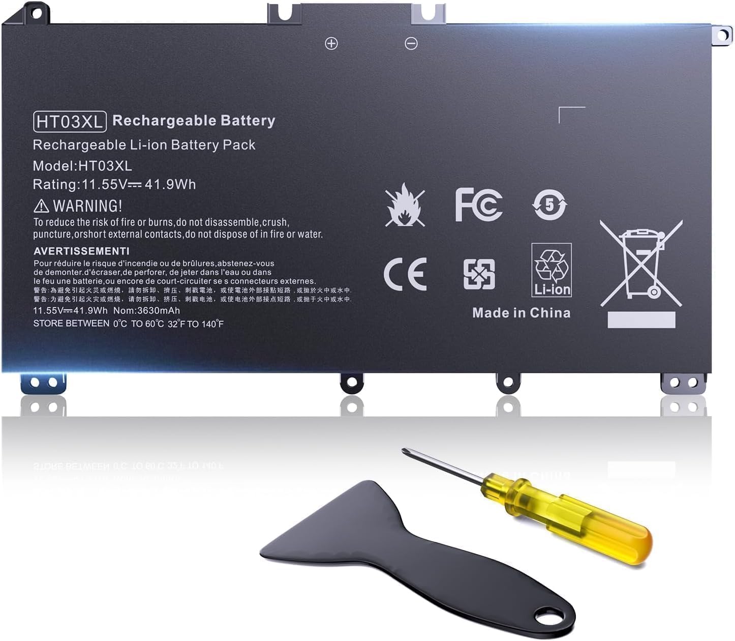 Laptop Battery Replacement for Compatible dell N5110 N7110 N5010 N4010 N4050 N4110 N7010 N5050 N5040 N5030 N3010 N3110 M5030 M5010 M5110 M4110 M501 M503 312-1201 04YRJH 4YRJH 4T7JN