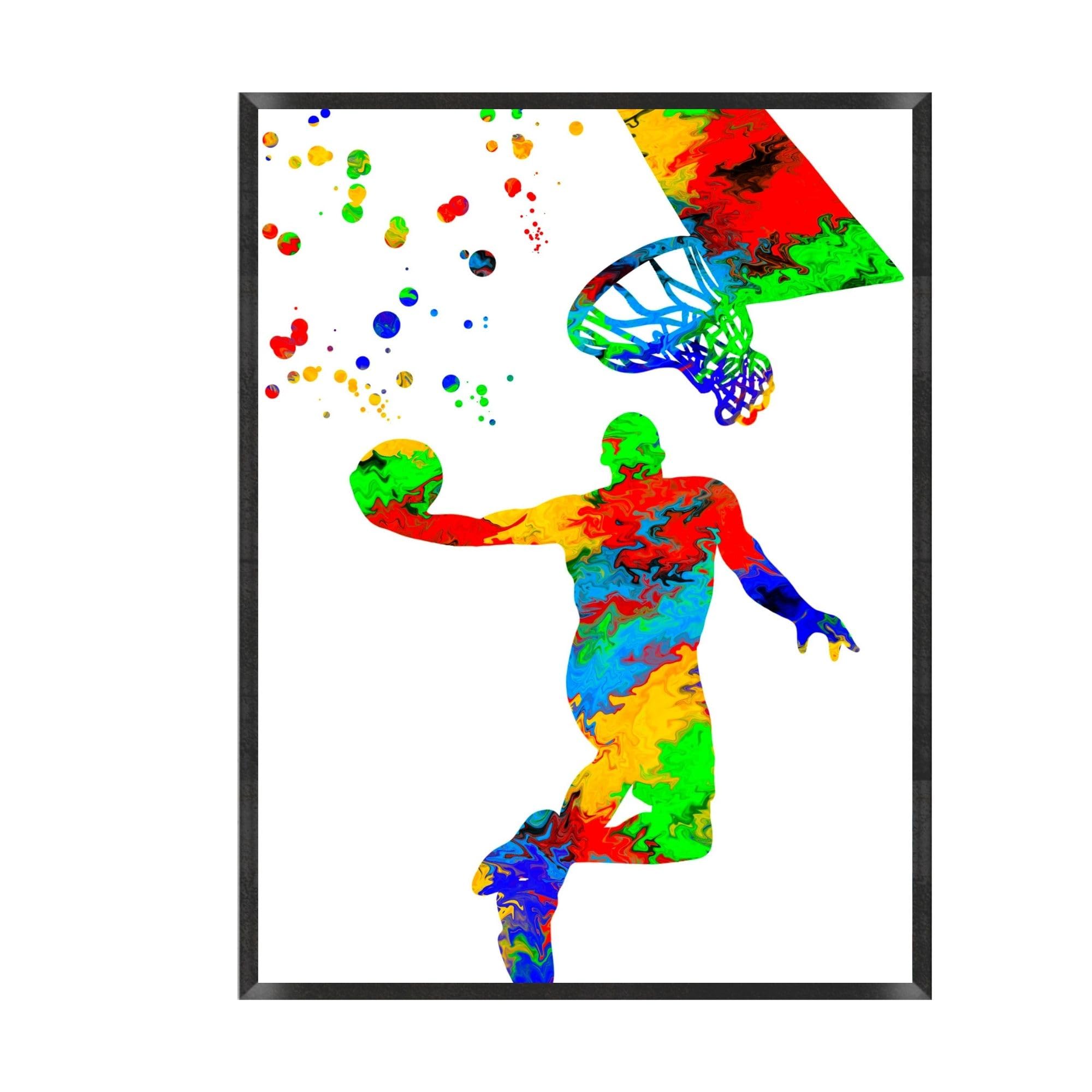 Set of three basketball prints, Multi, A3 - Image 3