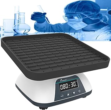 3D Pallet Shaker Oscillator, Three Dimensional Rotary Mixer with Timer Mode, for Labs, Adjustable Rotating Speed 20-80RPM