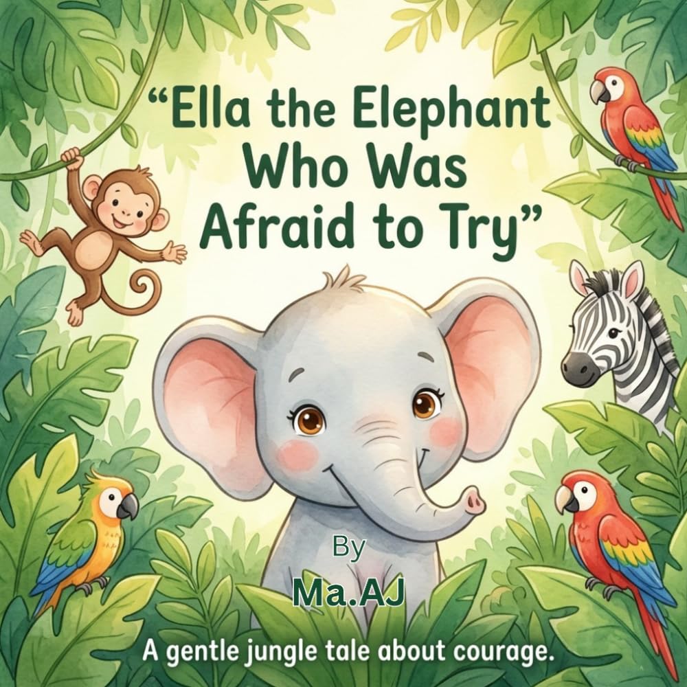 Ella The Elephant Who Was Afraid to Try: 1