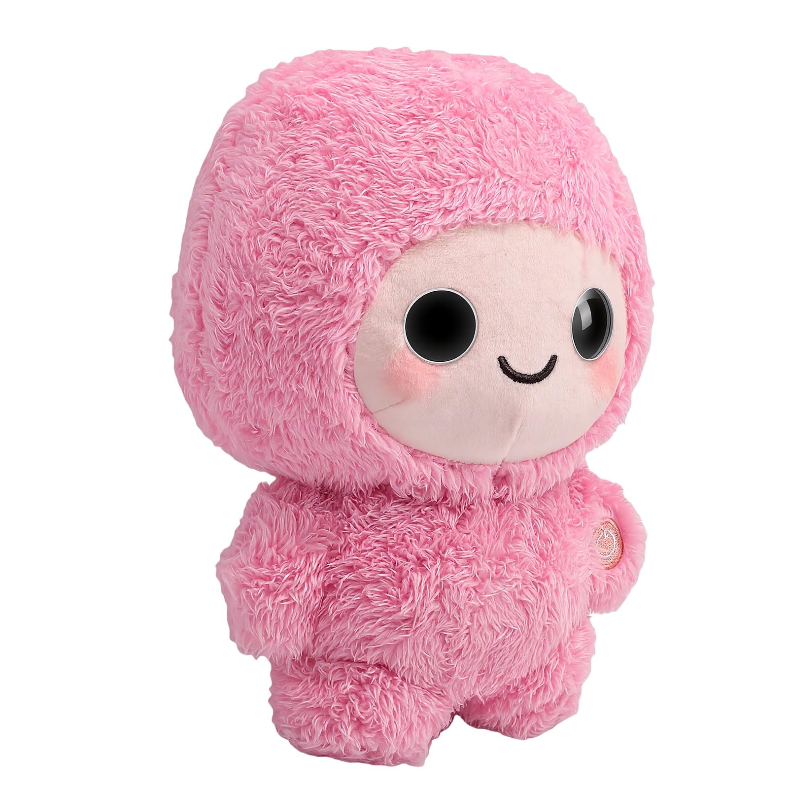 Peluche Educativo Interattivo Compagno di Animali di Peluche AI ​​per Bambini Dai 3 Anni in su 21x15 Cm (Rosa)