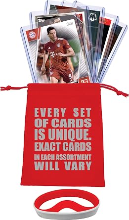 Robert Lewandowski (5) Assorted Soccer Cards &/or Sticker Cards Gift Pack