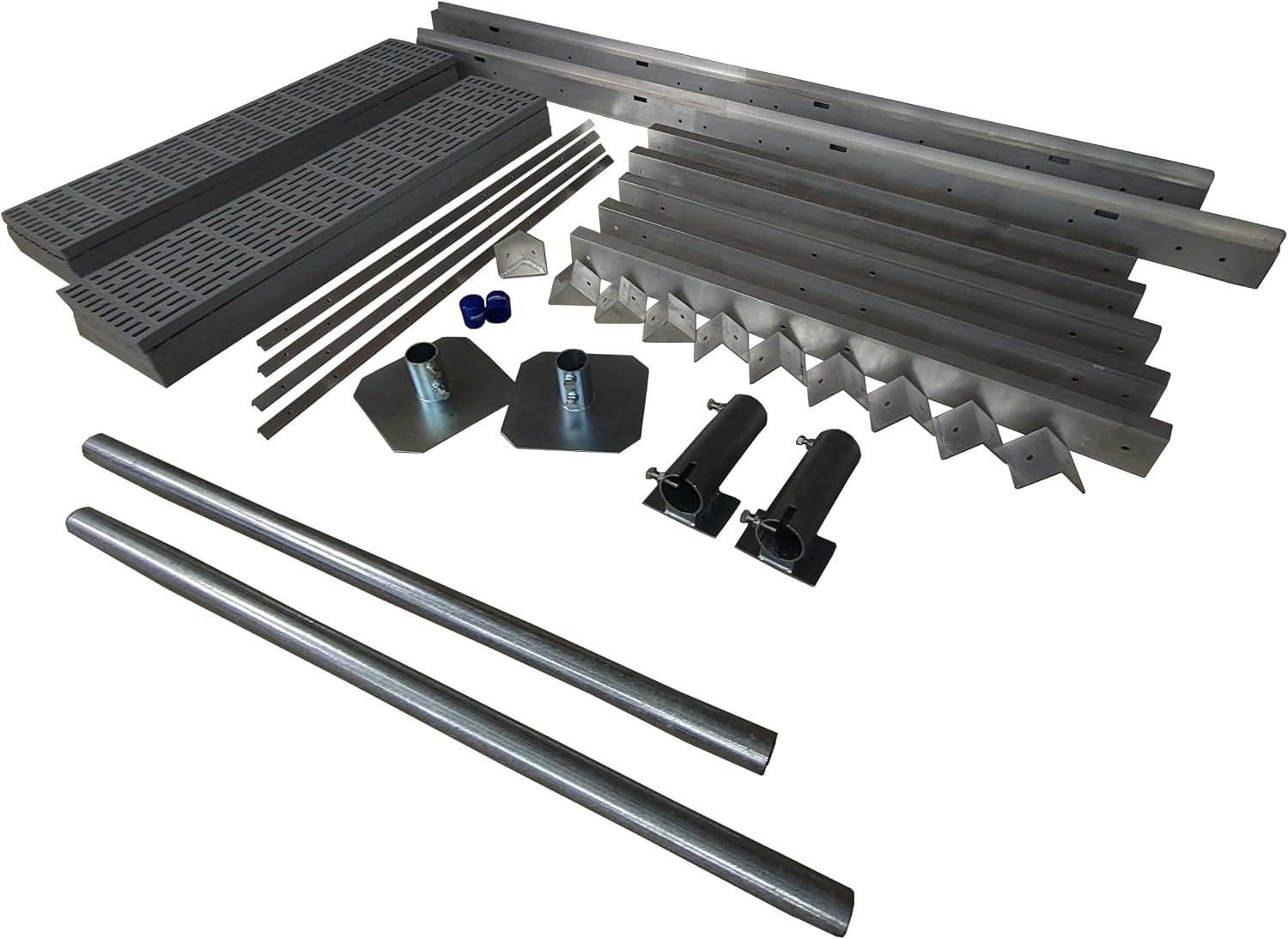 Patriot Docks Low Profile 4'x8' Dock Kit with Reinforced Polypropylene Decking