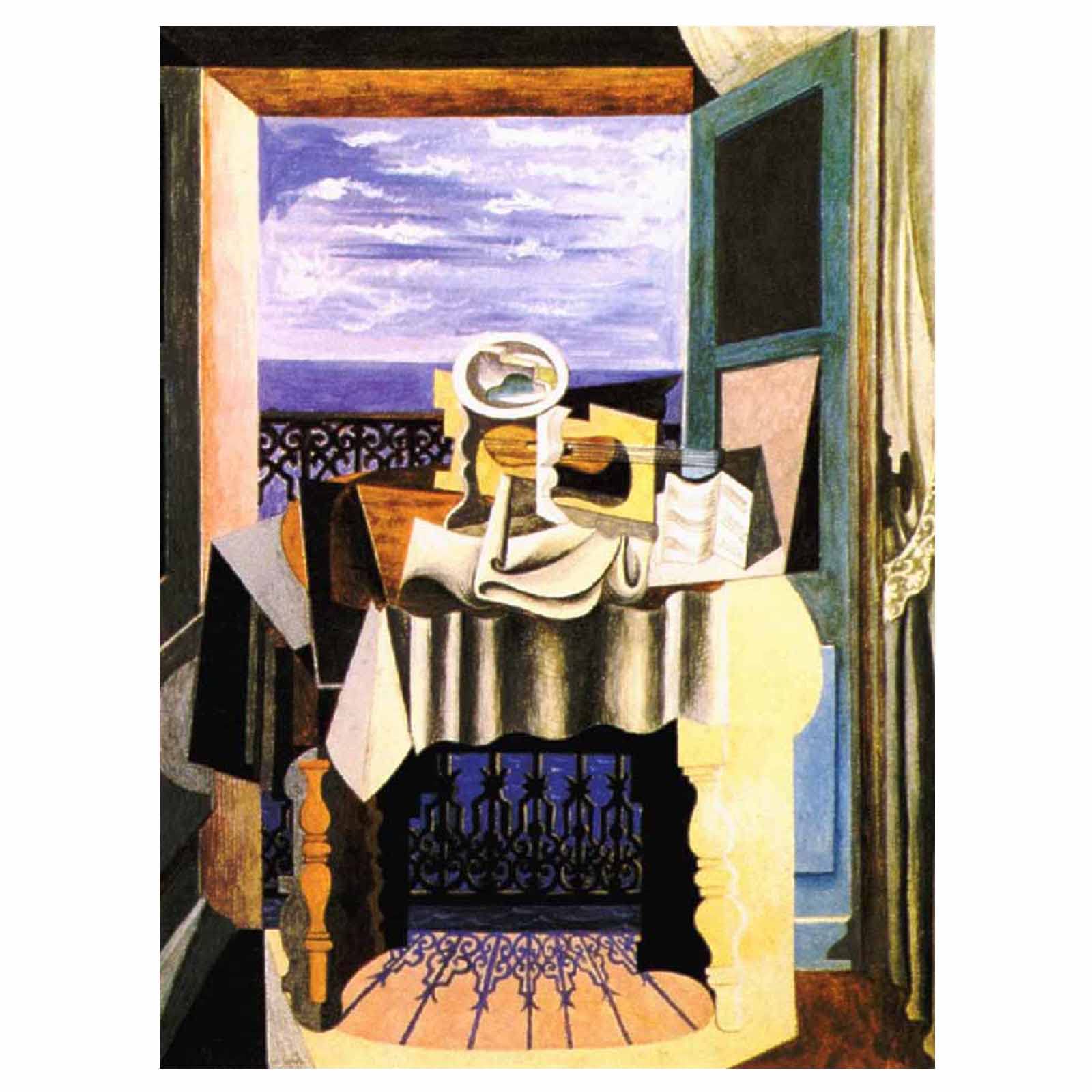 Amazon.co.jp: パブロ・ピカソStill Life in front of Window 