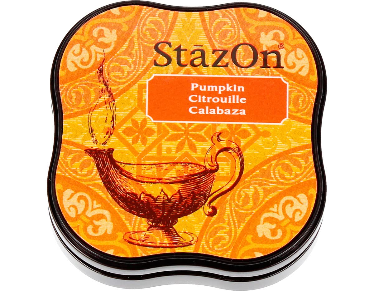 Tsukineko StazOn Midi Pad, Pumpkin