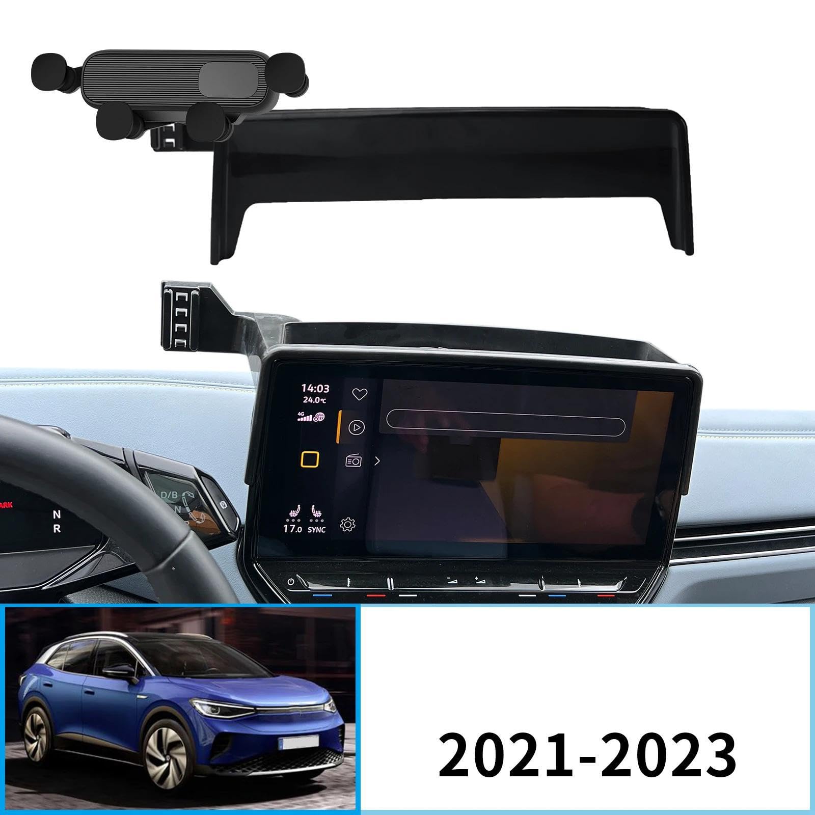 Uchwyt Samochodowy na Telefon dla VW ID4 ID.4 2021-2023, uchwyt samochodowy na telefon komórkowy, stojak na nawigację GPS (tylko podstawa)