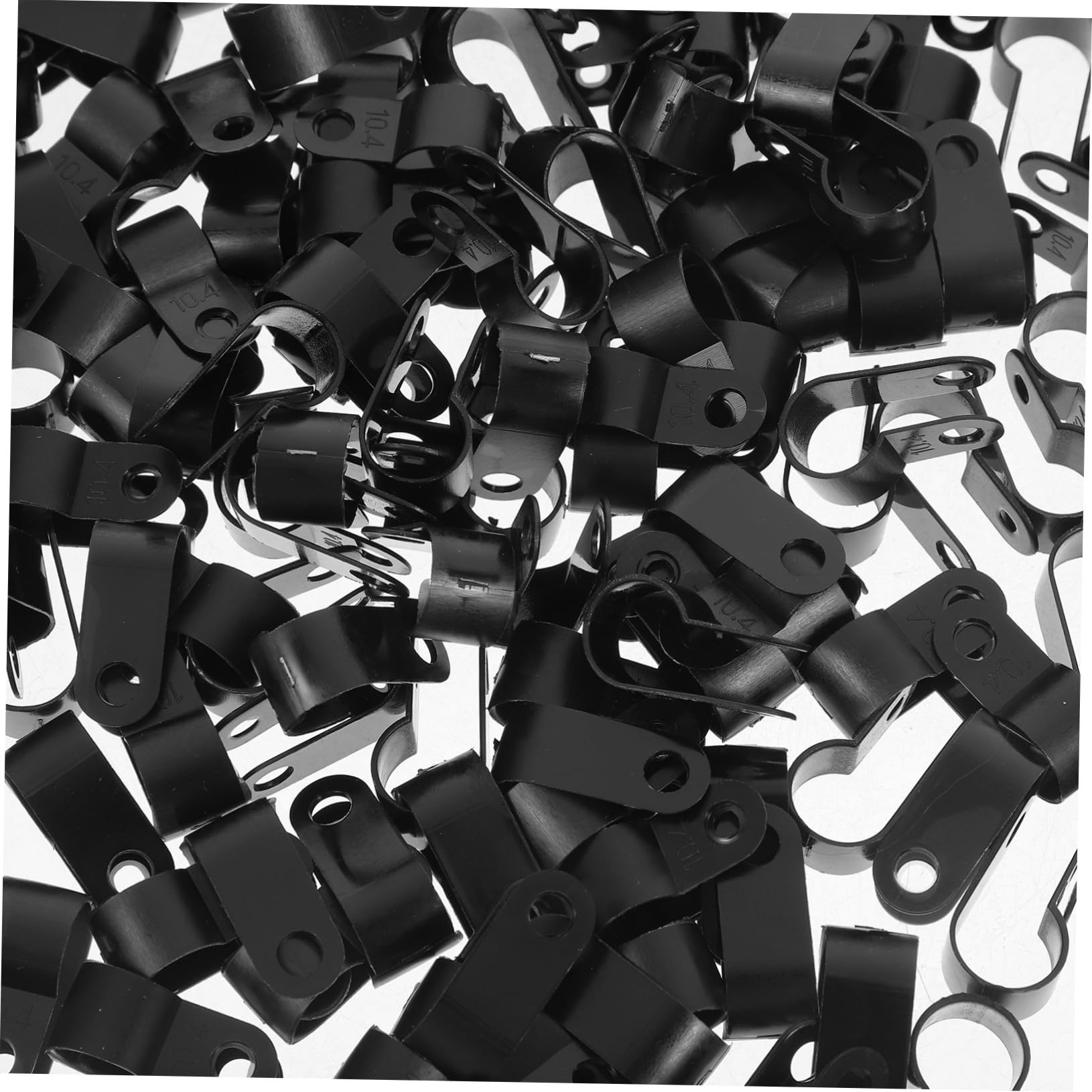 3000 Teiliges Kabelclips- Kleine R-förmige Nylon-kabelklemmen Vielseitige Kabelhalter für Kabelmanagement Einfache Montage für Büro Zuhause und Schlafzimmer Schwarz