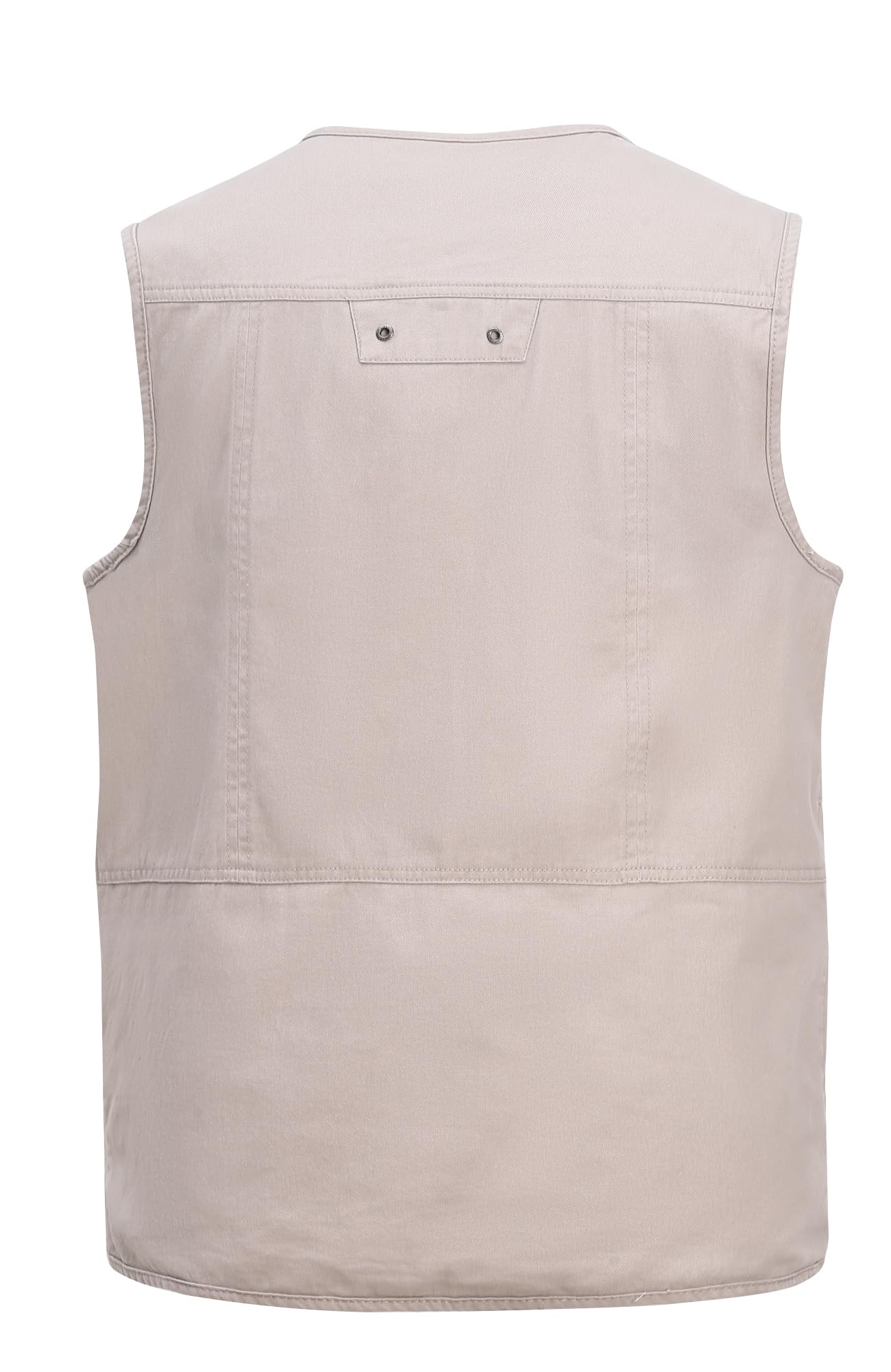Homme Gilet de Pêche Multi-Poches Gilet de Plein air Sport Respirant Coton Gilets Grande Taille Loisirs Veste Respirant à Séchage Rapide Gilet pour Photographie Camping