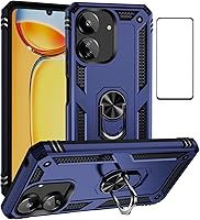 Vista 91 de Funda para Xiaomi redmi Note 10 Pro con protector de pantalla, ajuste delgado, protección militar, a prueba de golpes, funda trasera para Redmi Note