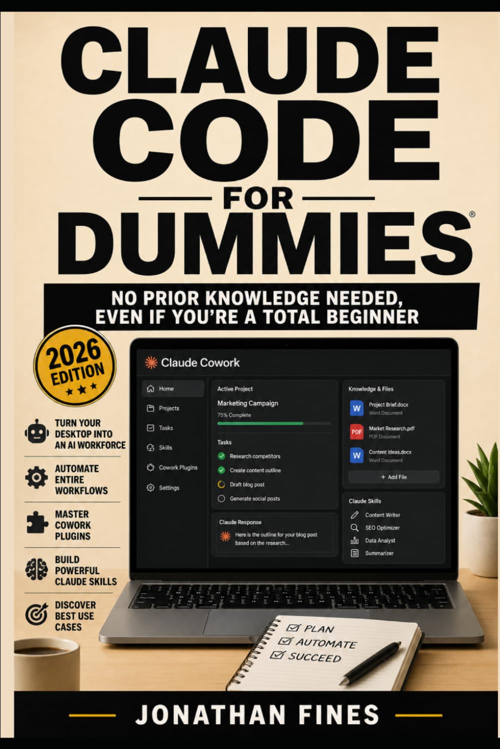 CLAUDE CODE FOR DUMMIES: No Prior Knowledge Needed, Even If You’re a Total Beginner (Claude AI For Beginners)