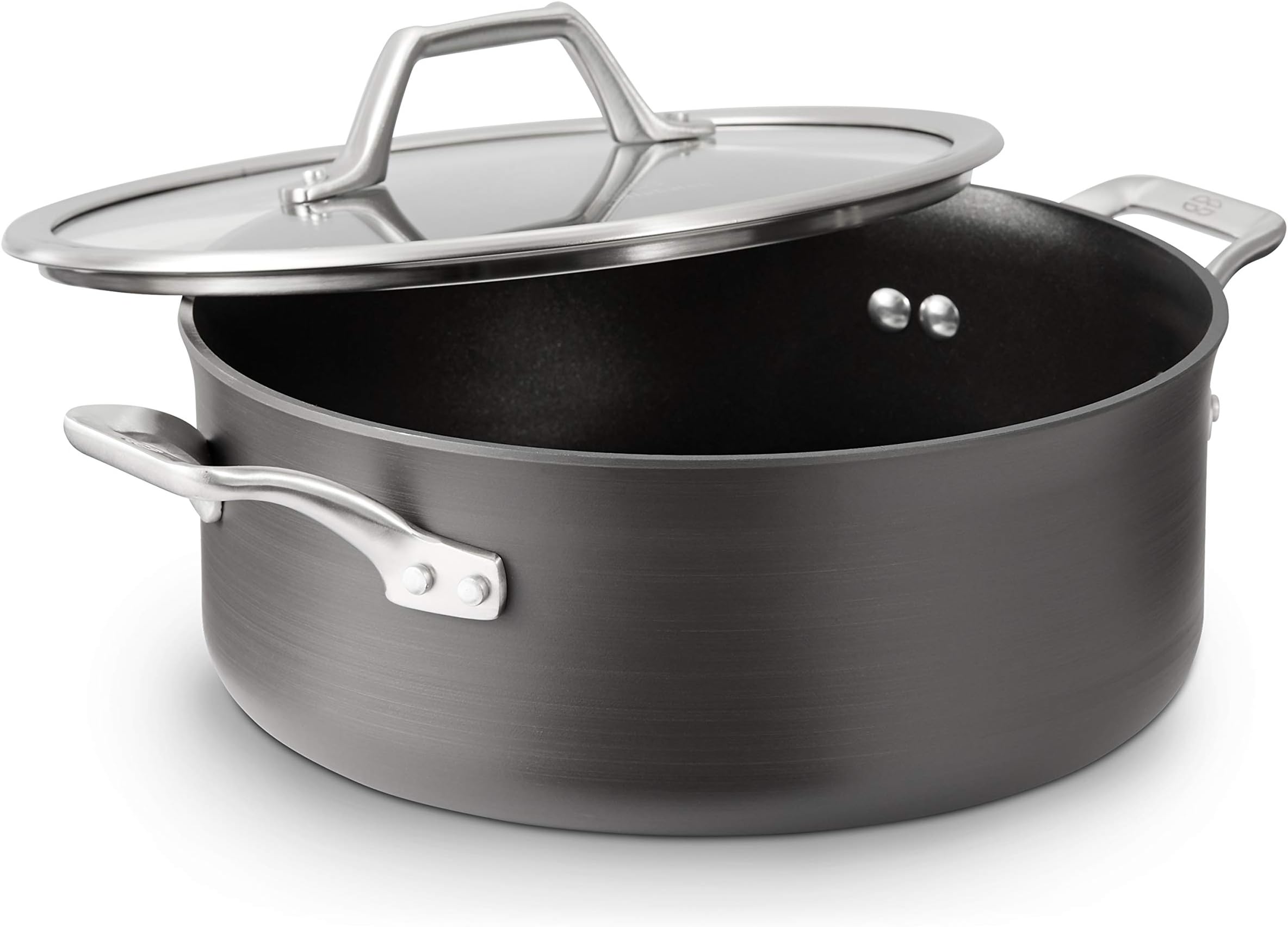 Signature Hard-Anodized Nonstick 5-Quart Dutch Oven with Cover