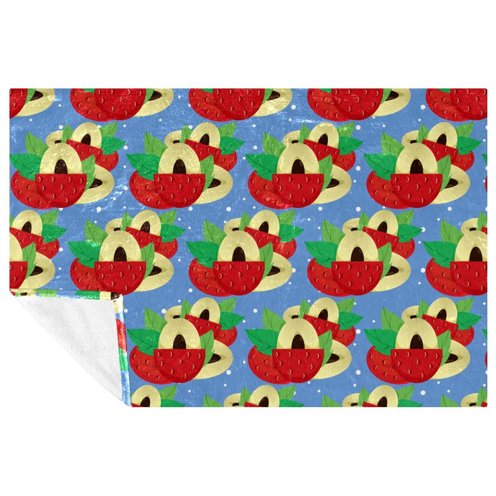Couverture chaude litchi anti-courants d'air pour lit et canapé