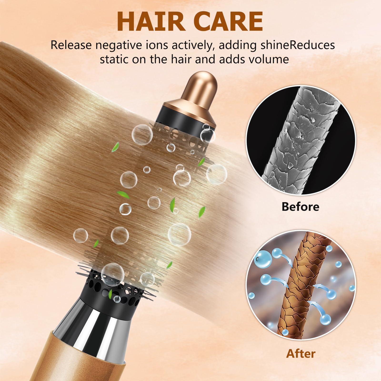 Amazon.com : 20mm Round Volume Brush and Upgraded Adapter For