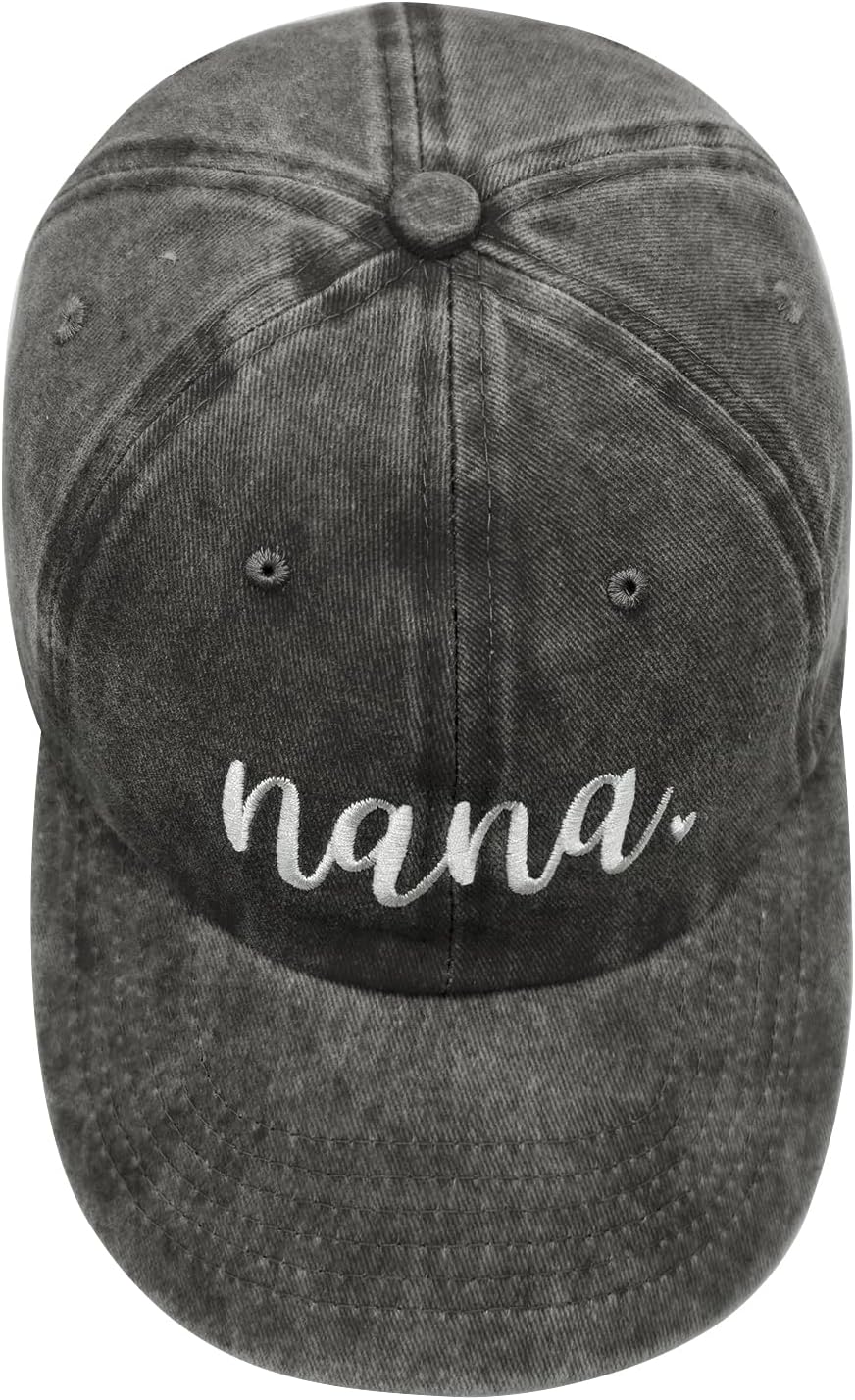 Nana Gifts, Mothers Day Christmas Birthday Gifts for Nana from Grandkids, Adjustable Embroidered Baseball Cap - Image 2