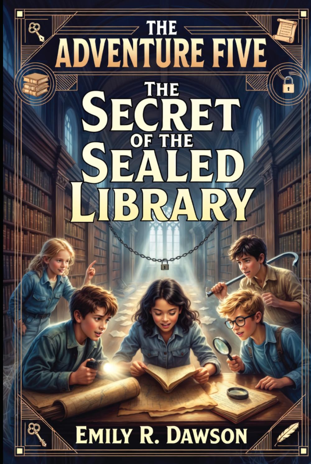 The Adventure Five - The Secret of the Sealed Library