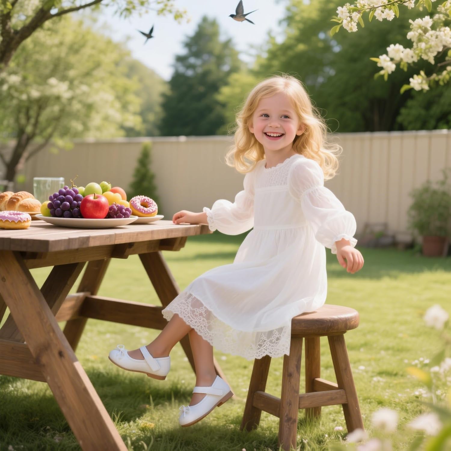 Otter MOMO Toddler/Little Girls Mary Jane Ballerina Flats Shoes Slip-on School Party Dress Shoes - Image 2