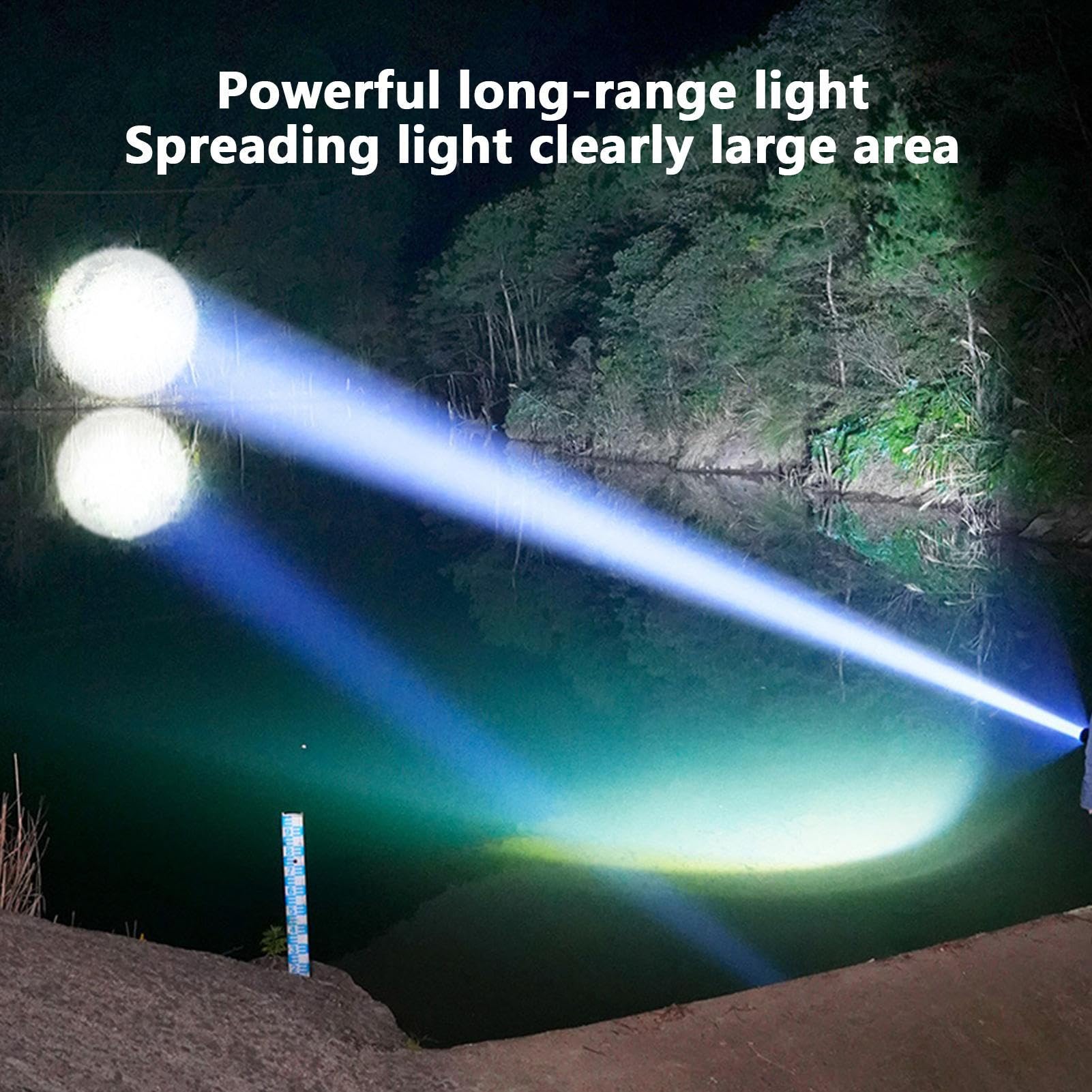 Torcia Solare Alta Lunga Durata Multiuso | Lanterna Da Campeggio Ricaricabile Solare Per Casa, Pesca, Outdoor, Passeggiate Notturne, Blackout, Riparazioni Auto,