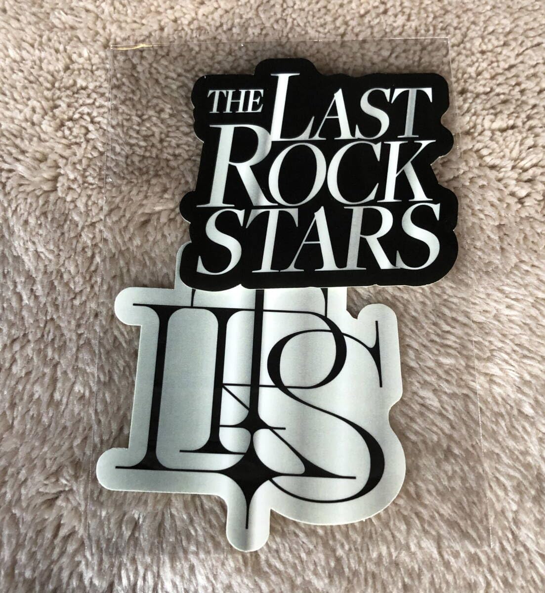 The last rock stars ライブグッズ POP.jpg