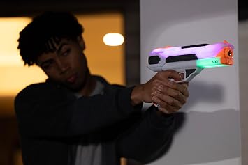 LaserX Ultra NXT Blasters Battery Operated Advanced Home Laser Tag System for Interactive Gaming, Includes Two High-Tech Blasters, for Laser Tag Games, Compatible with All