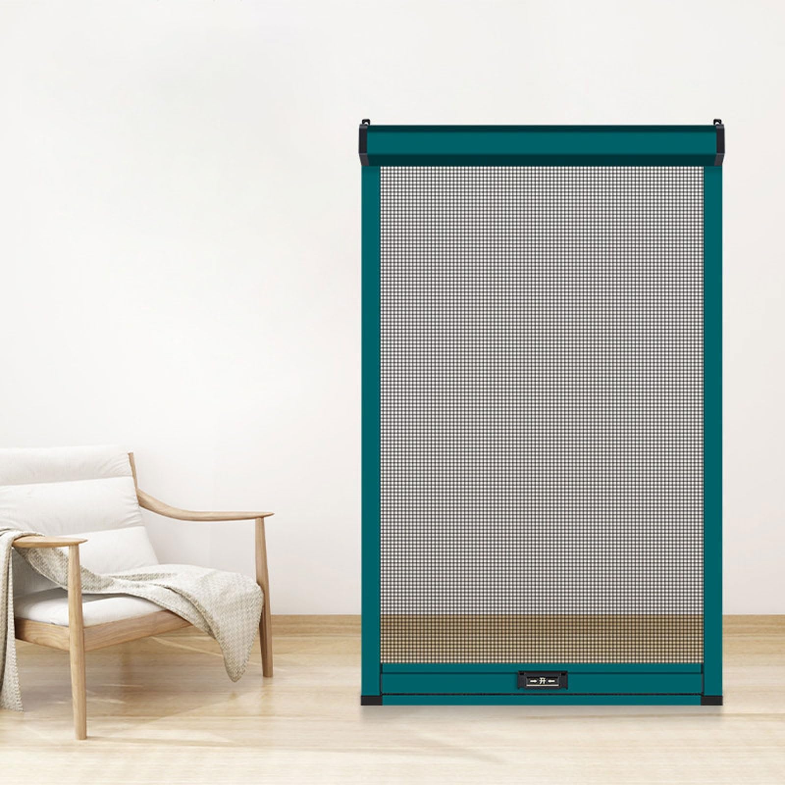 Zanzariera Riducibile per Finestra, Zanzariera Rullo su Misura per Bagno, Camera da Letto, Soggiorno, Balcone, Fai da Te, Vari Colori e Misure Disponibili