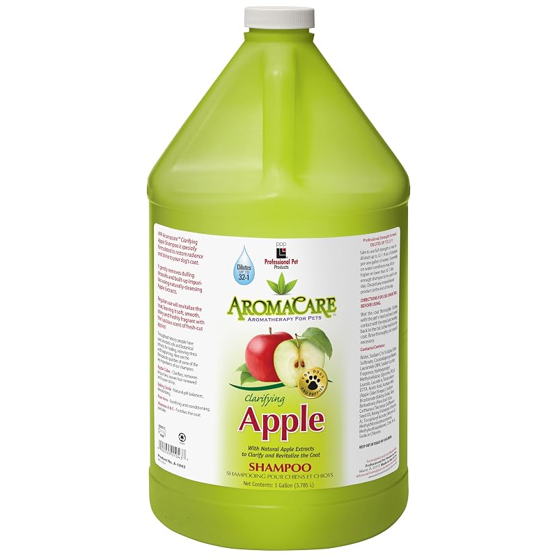 Shampoo Clarificante de Maçã para Cães PPP, 3,785 L