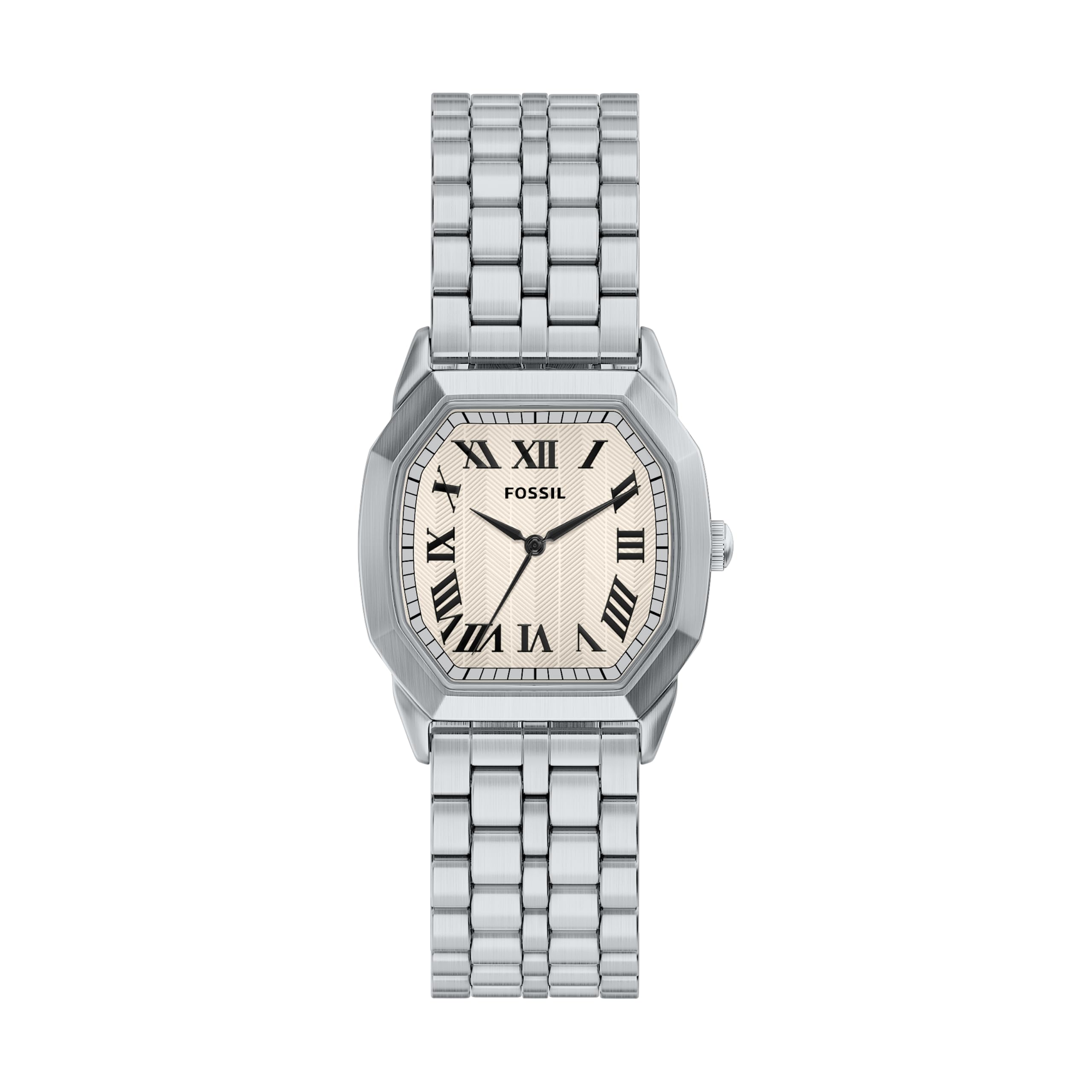 Fossil Orologio Harlow a tre lancette in acciaio inossidabile da uomo