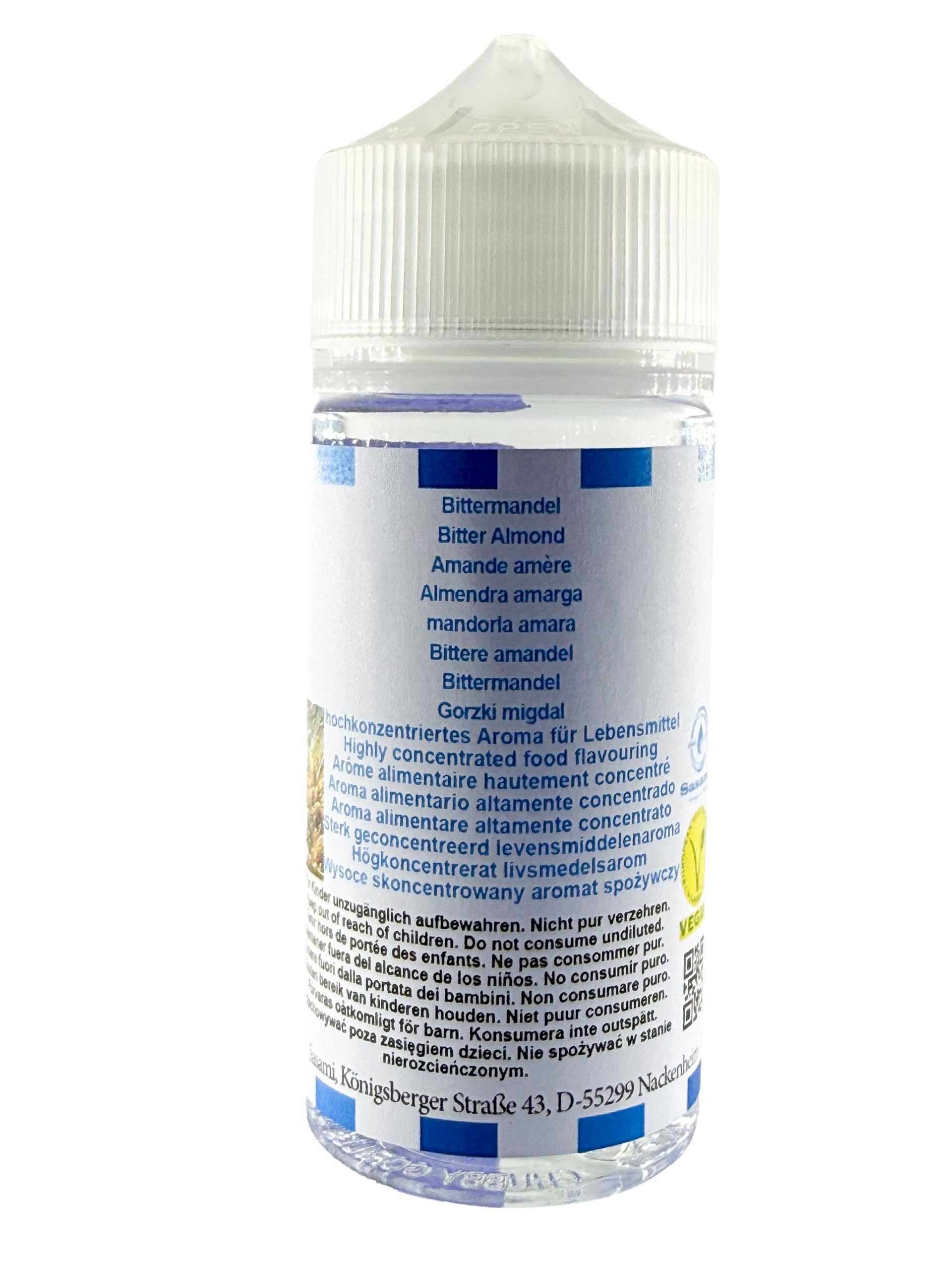 Gorzki migdał aromat koncentrat – Wegański – Sasami – 100ml