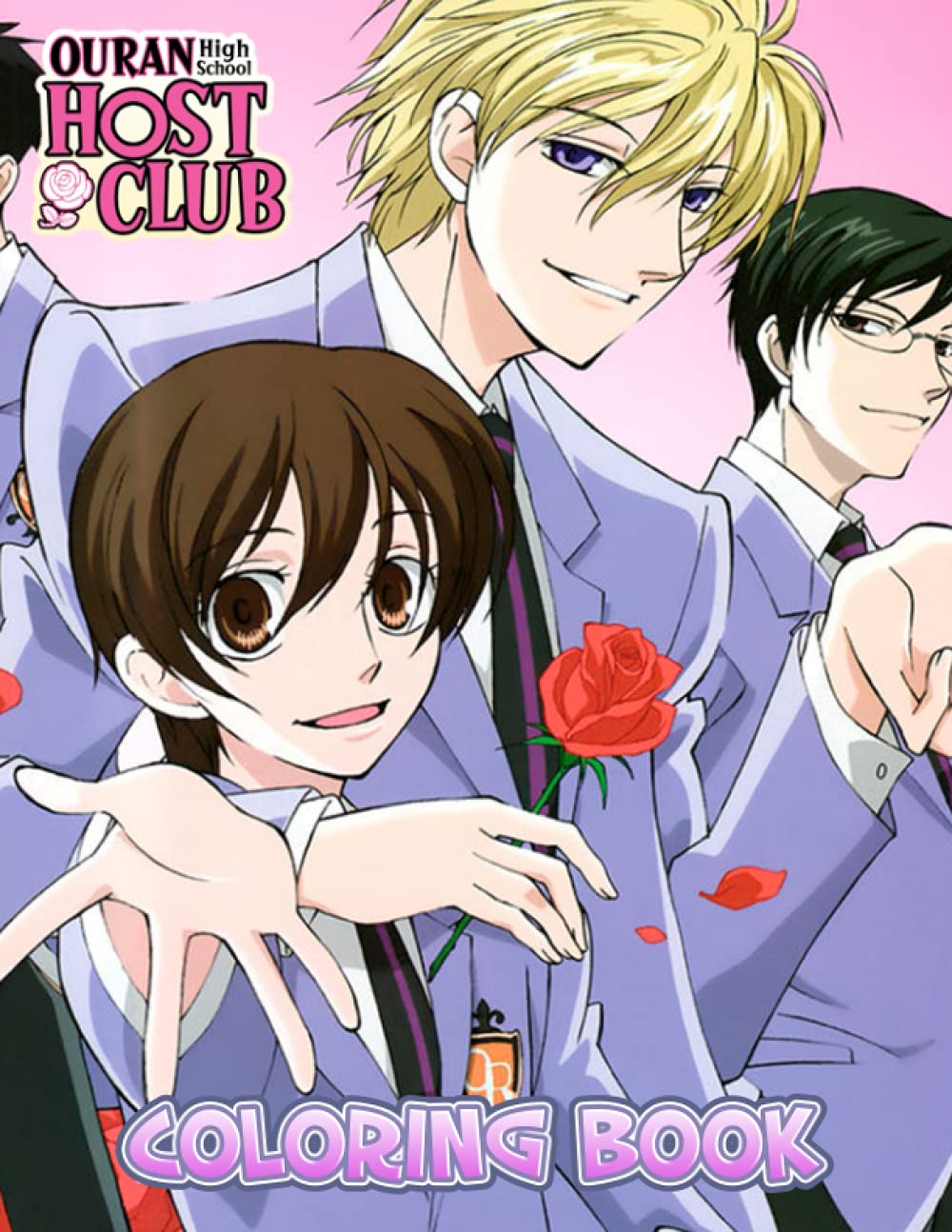 Ouran High School Host Club: Amazing gift for All Ages and Fans with High Quality Image.–30+ GIANT Great Pages with Premium Quality Images.