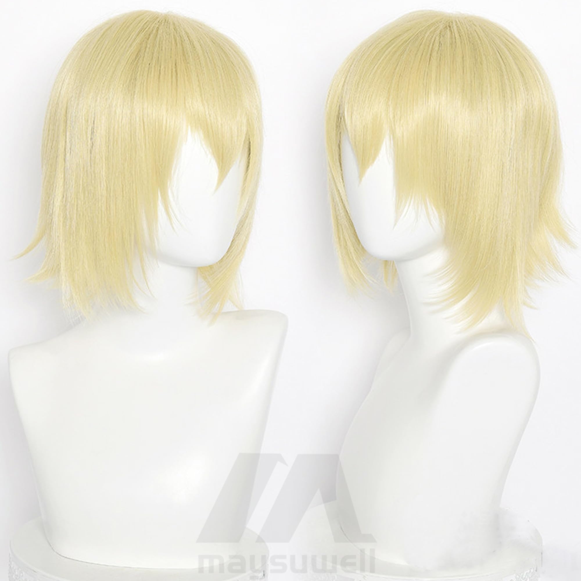 Anime Cosplay Wig Wig Light brown long hair for Comic Con, Cosplay show, Halloween