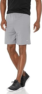 Amazon EssentialsMen's Performance Tech Loose-Fit Shorts (Available in Big & Tall), Pack of 2