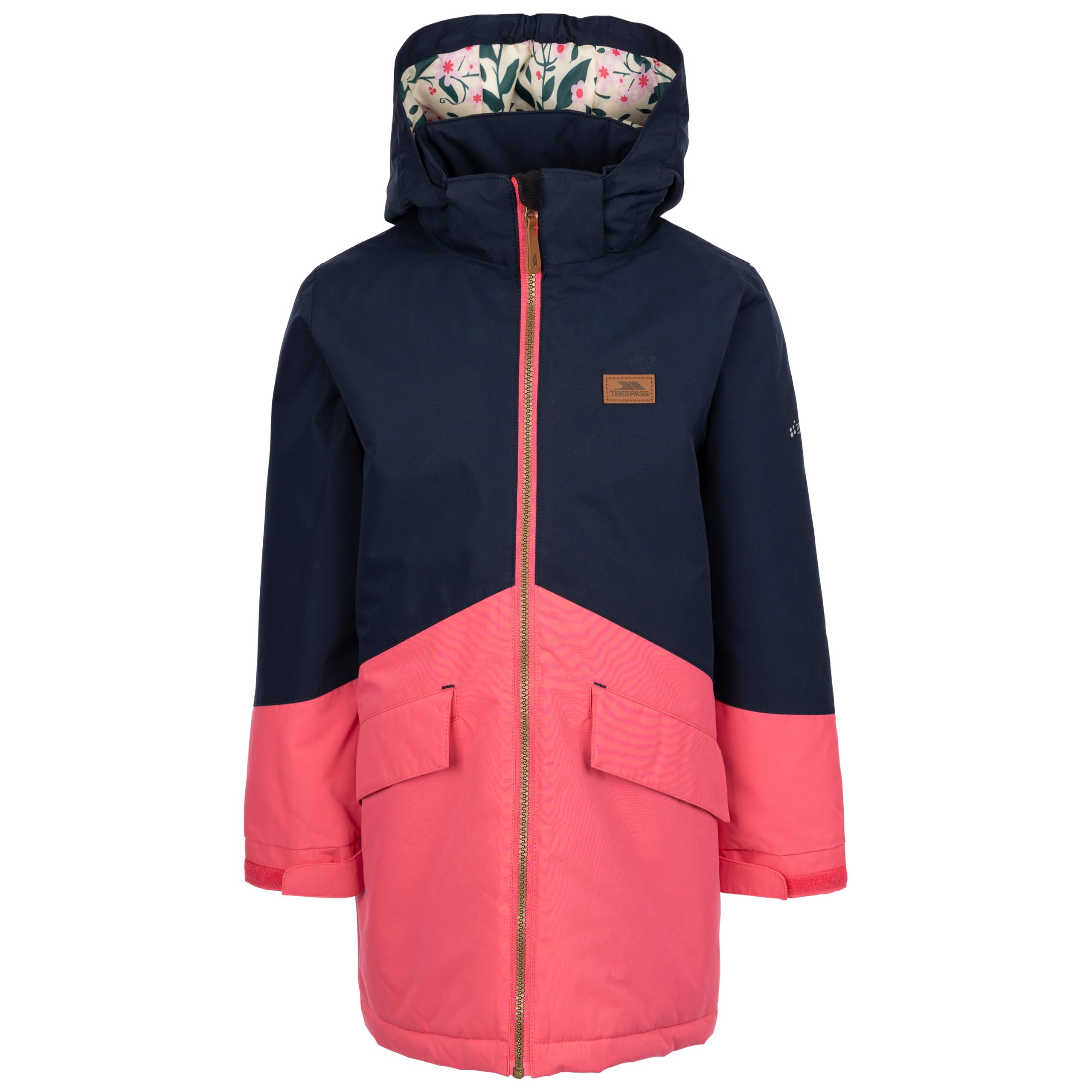 Trespass Unisex Kids Red Kids Padded Waterproof Jacket Oleta