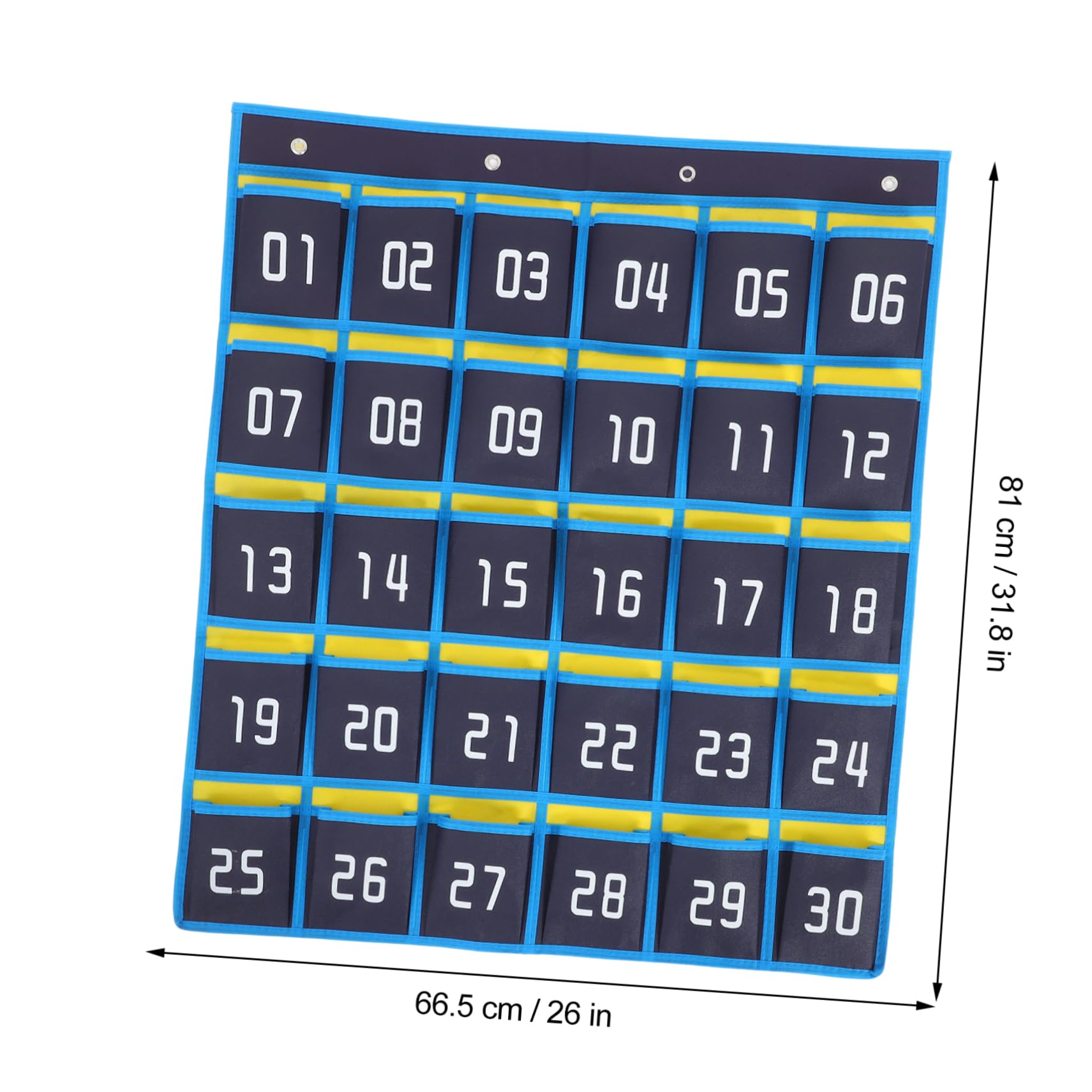 Anneome Borsa Da Appendere Al Muro Numerate Organizer Per Cellulare e Cancelleria Supporto Per Telefono Da Appendere Contenitore Versatile Per Classe