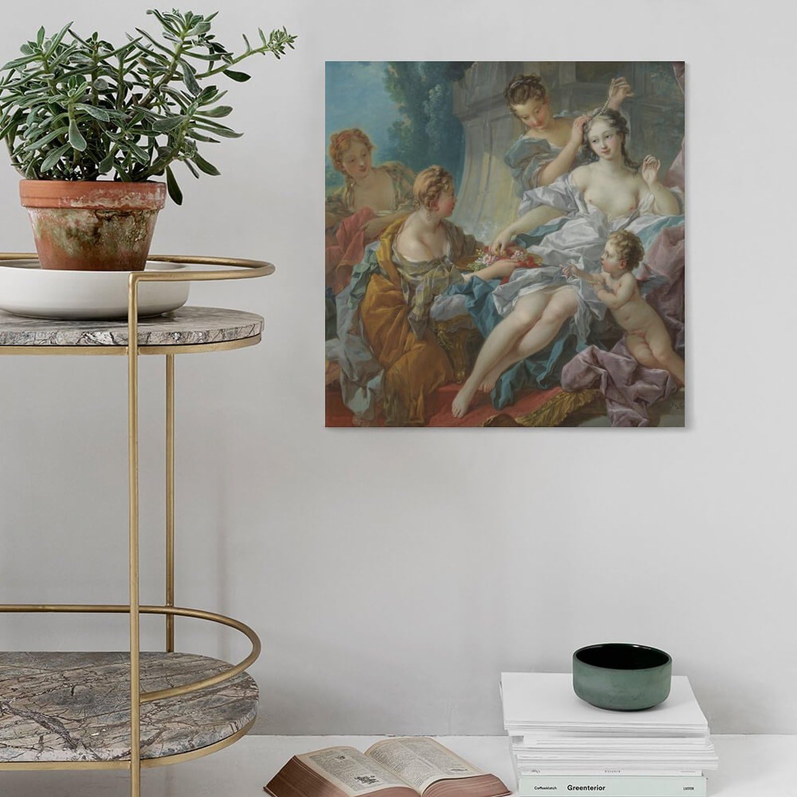 Amazon.co.jp: Francois Boucherフランソワ・ブーシェ北欧絵画
