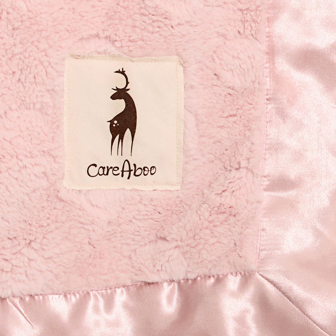 Luxury Dot Adult Blanket, 50" x 60" - Pink