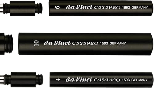 Miniatura 16 de da Vinci, acuarelas serie 5359, juego de pinceles, rojo sable ruso, varios tamaños, 5 pinceles (serie 36)