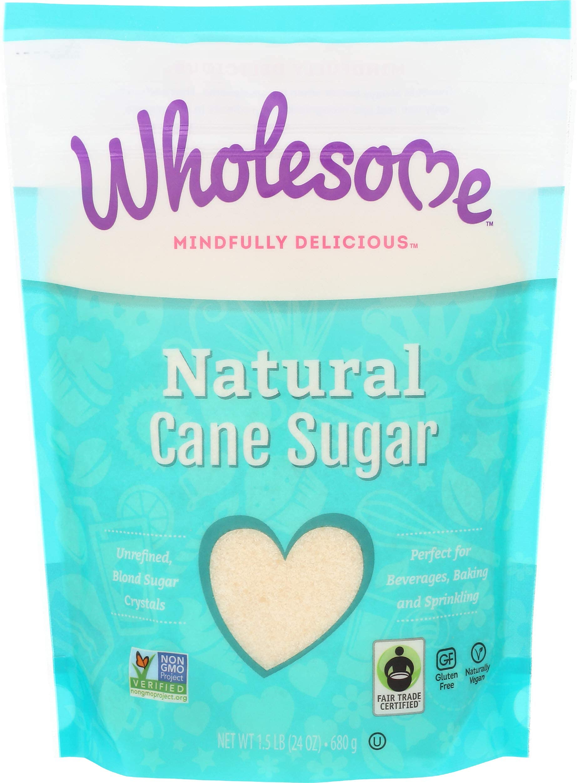 Amazon.com: Wholesome Sweeteners Fair Trade Natural Cane Sugar