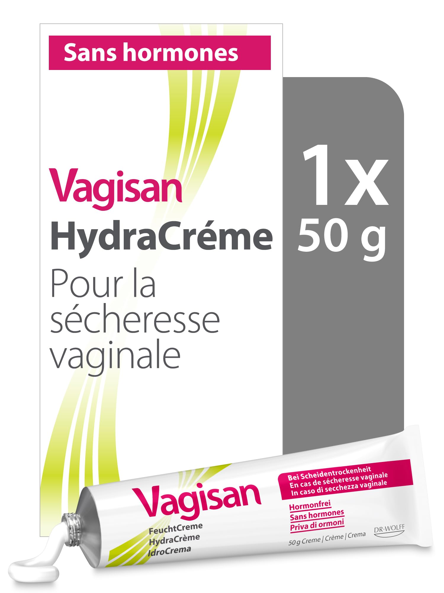 Vagisan Moisturising Cream – Crème intime hydratante | Sécheresse vaginale & irritation intime | Sans hormones | 50g